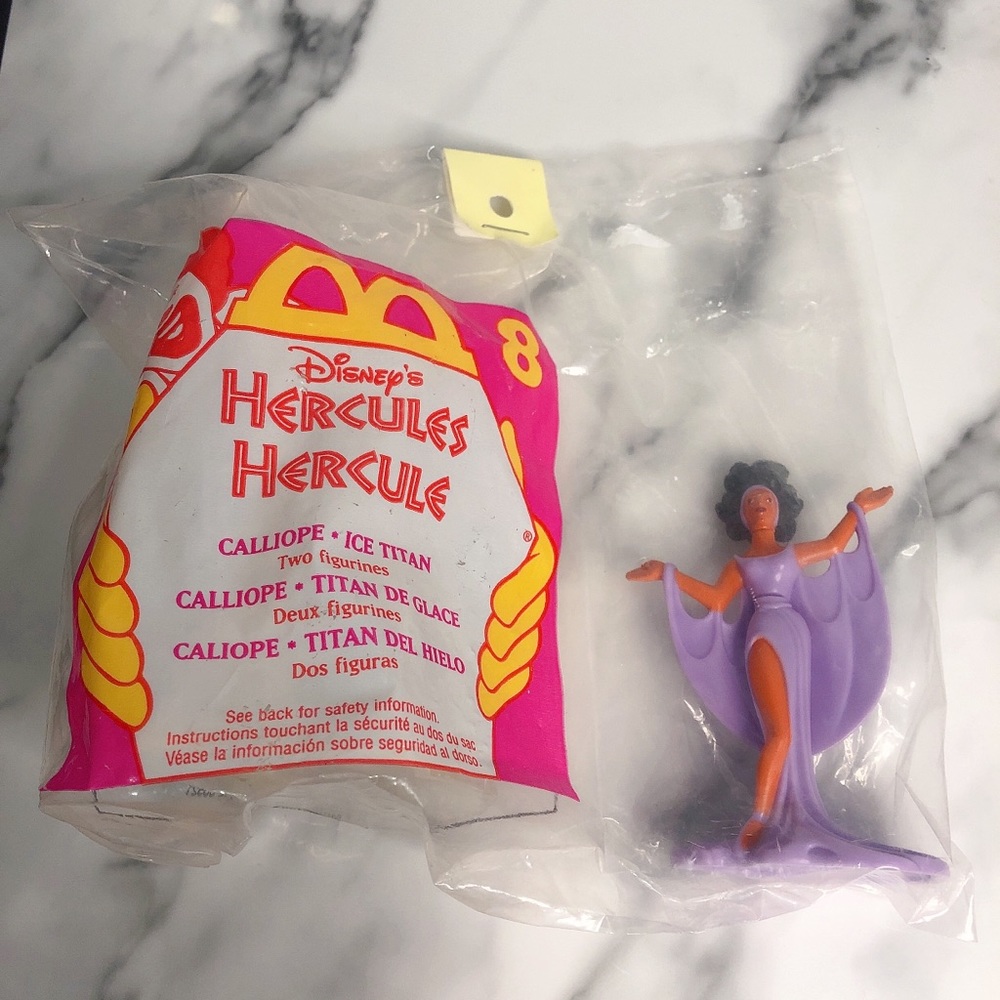 💥SALE‼️ NEW McDonald’s Disney Hercules Happy Meal Toy #8 Collectible